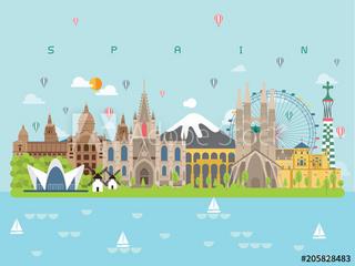Minimalist Landmarks in Adobe Illustrator Minimalist Landmarks in Adobe Illustrator