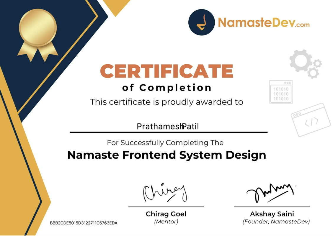Frontend System Design
