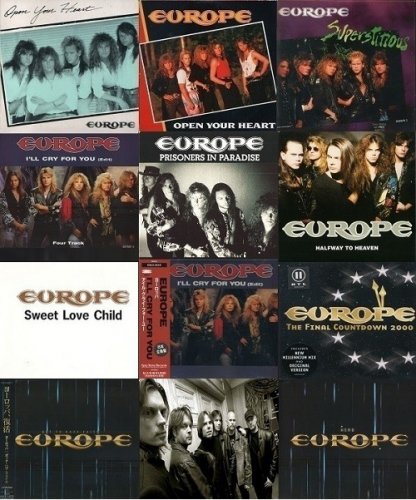 Europe - Singles Collection [11 CDS] (1988-2004) Lossless+MP3