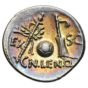 Glosario de monedas romanas. GLOBO IMPERIAL. 12
