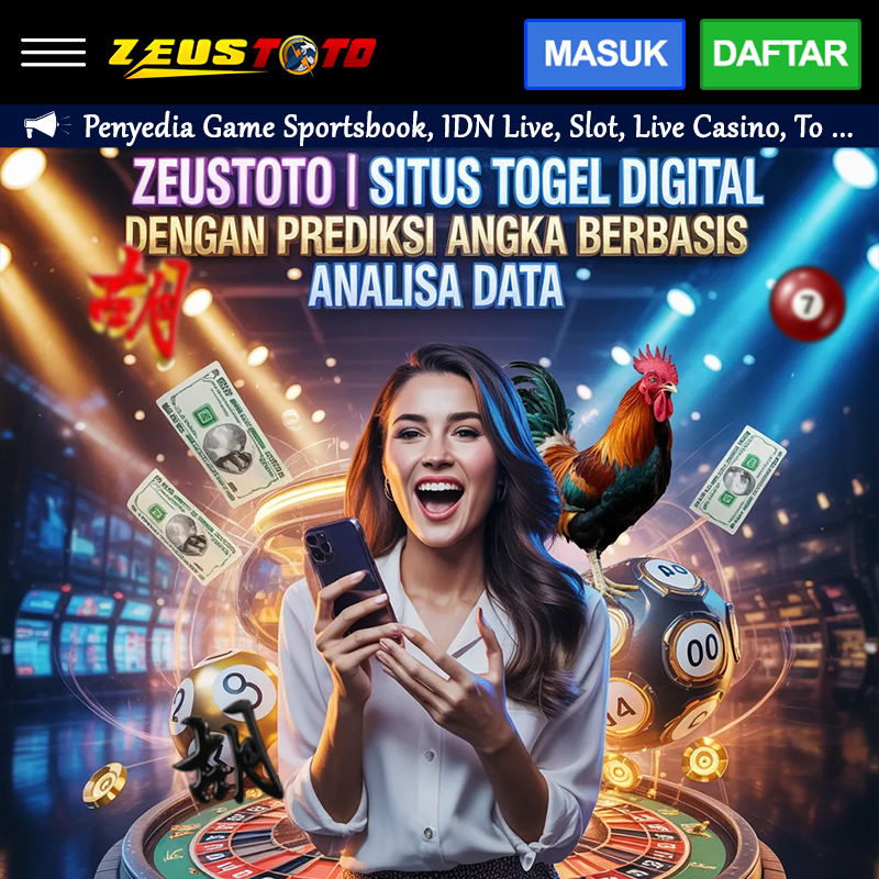 ZEUSTOTO | Situs Togel Digital dengan Prediksi Angka Berbasis Analisa Data image 1