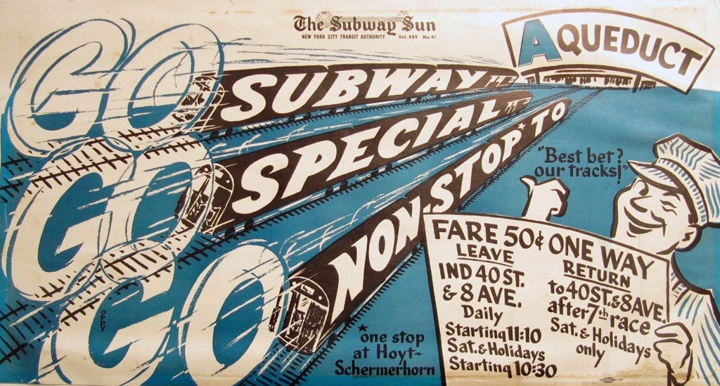 0)-Aqueduct-Racetrack-poster