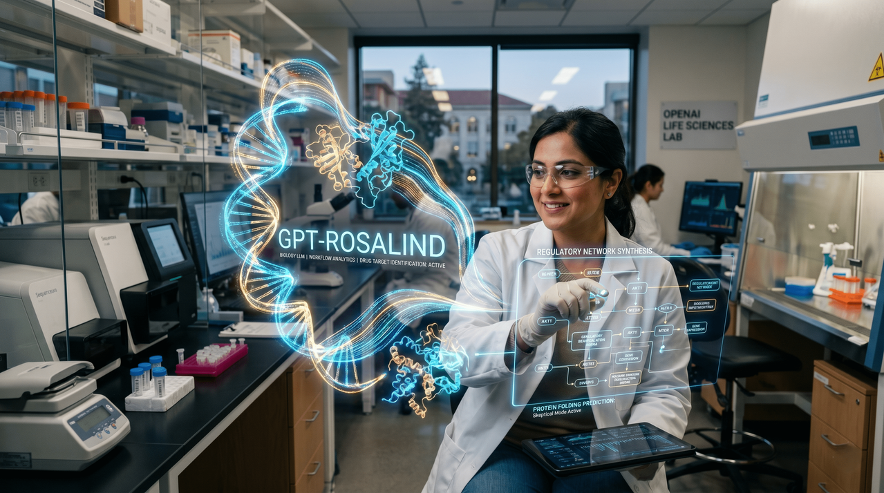 GPT-Rosalind: OpenAI Unveils Specialized Biology LLM