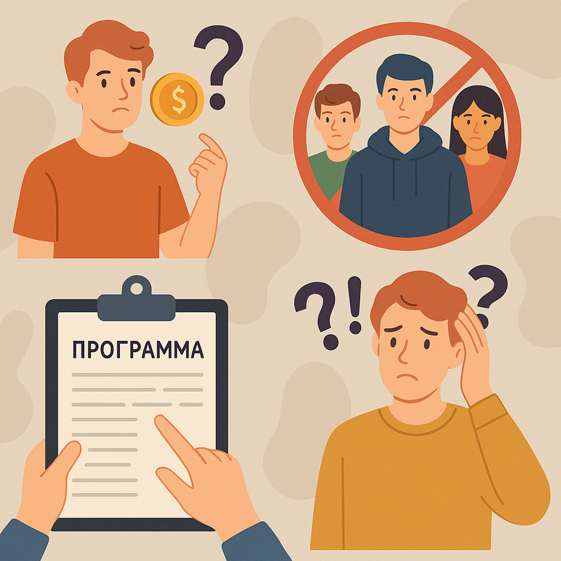 выбор курсов