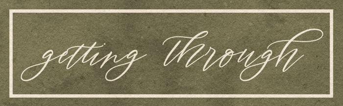 curiojess D no words el label getting through