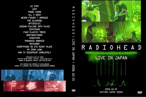 Radiohead - Live in Japan (2008)