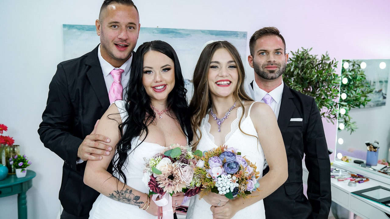 DaughterSwap 24 12 12 Madalina Moon, Juniper Ren Runaway Grooms! Deflowering Our Girls Before Their Husbands