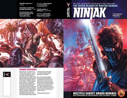 Ninjak v06 - The Seven Blades of Master Darque (2017)