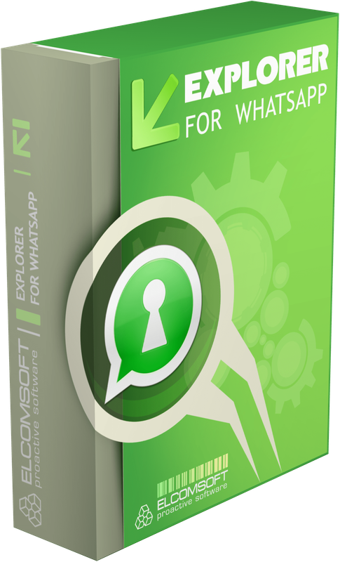 Elcomsoft Explorer For WhatsApp Standard Edition version 2.78.37223