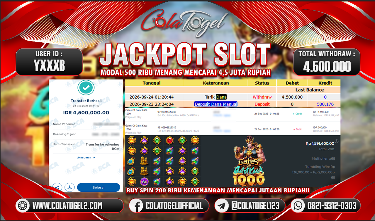 JACKPOT SLOT GACORR !!!