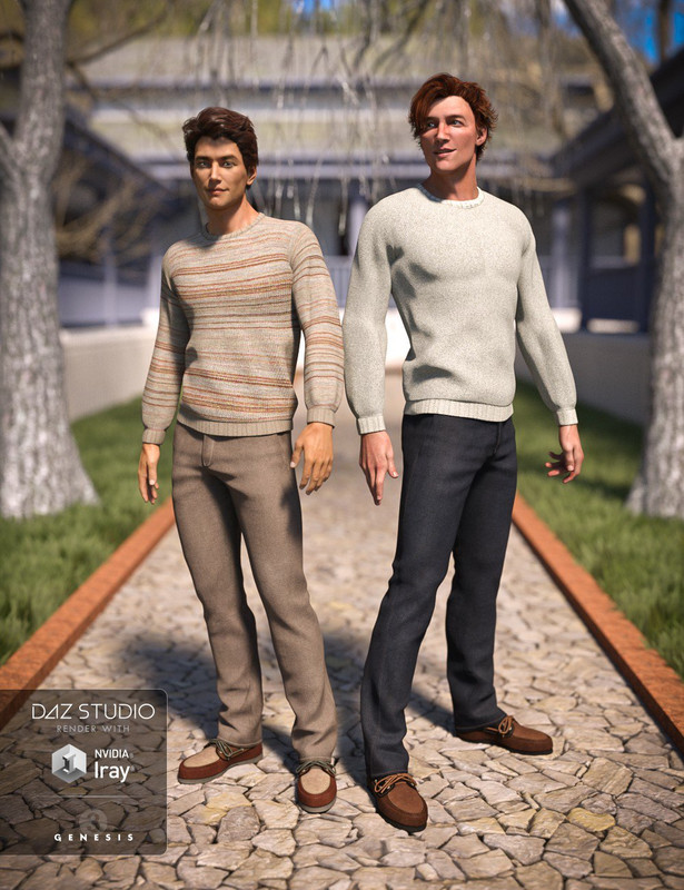 00 daz3d casual winter