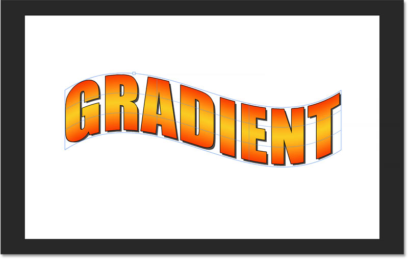 gradient-warped-flag-shape