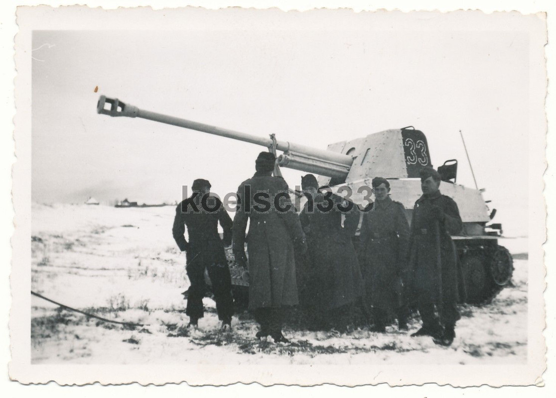 Foto 20. Panzer Div. - Panzerjäger Marder III Ostfront Okra Russland ... 1943