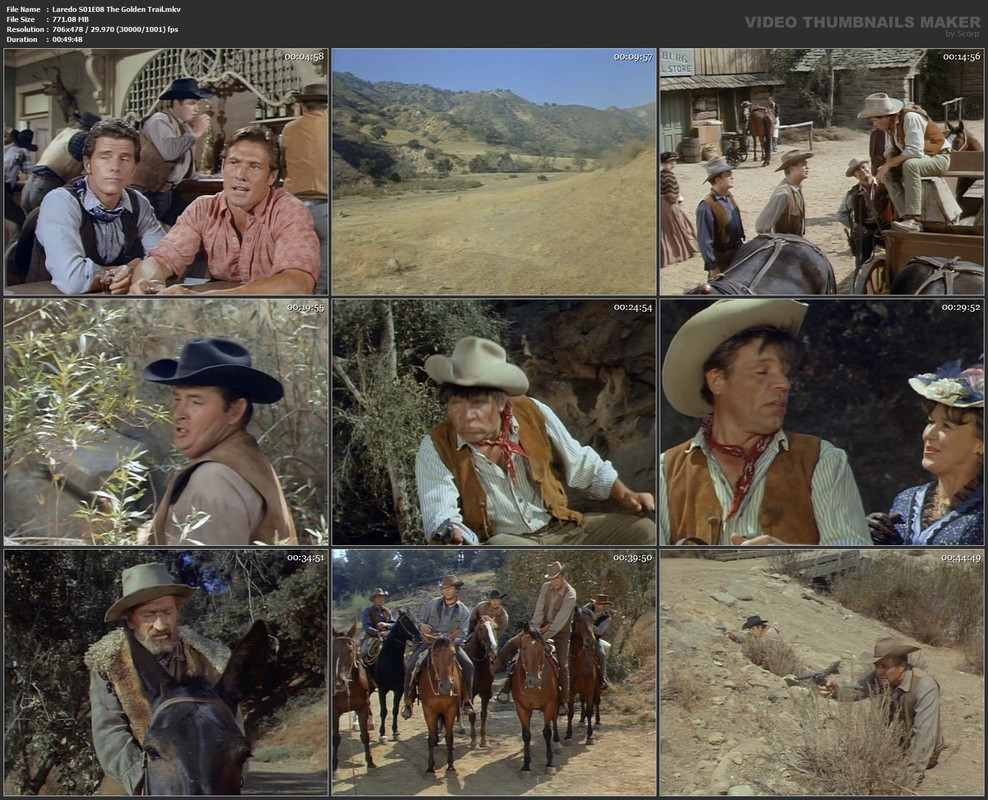 Laredo S01E08 The Golden Trail.mkv