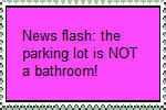 NOT a bathroom