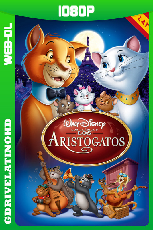 Los Aristogatos (1970) WEB-DL 1080p Latino-Inglés