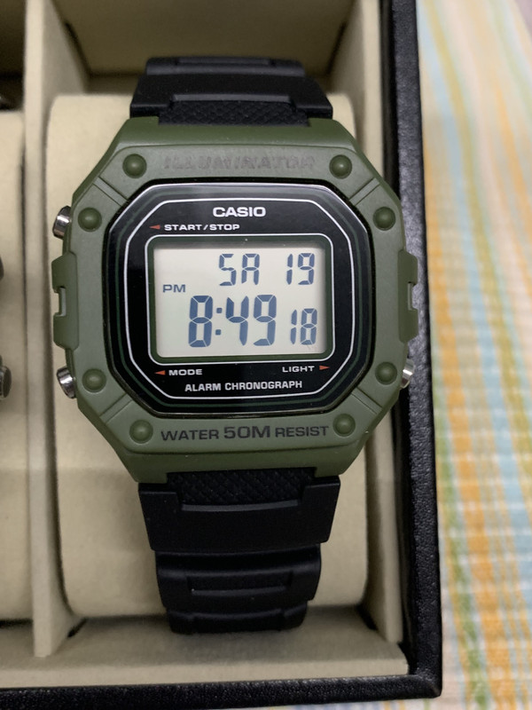 CASIO W-218H-3A 1