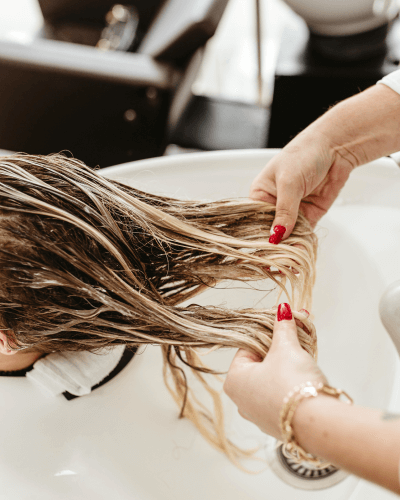 Equipe profissional do salão