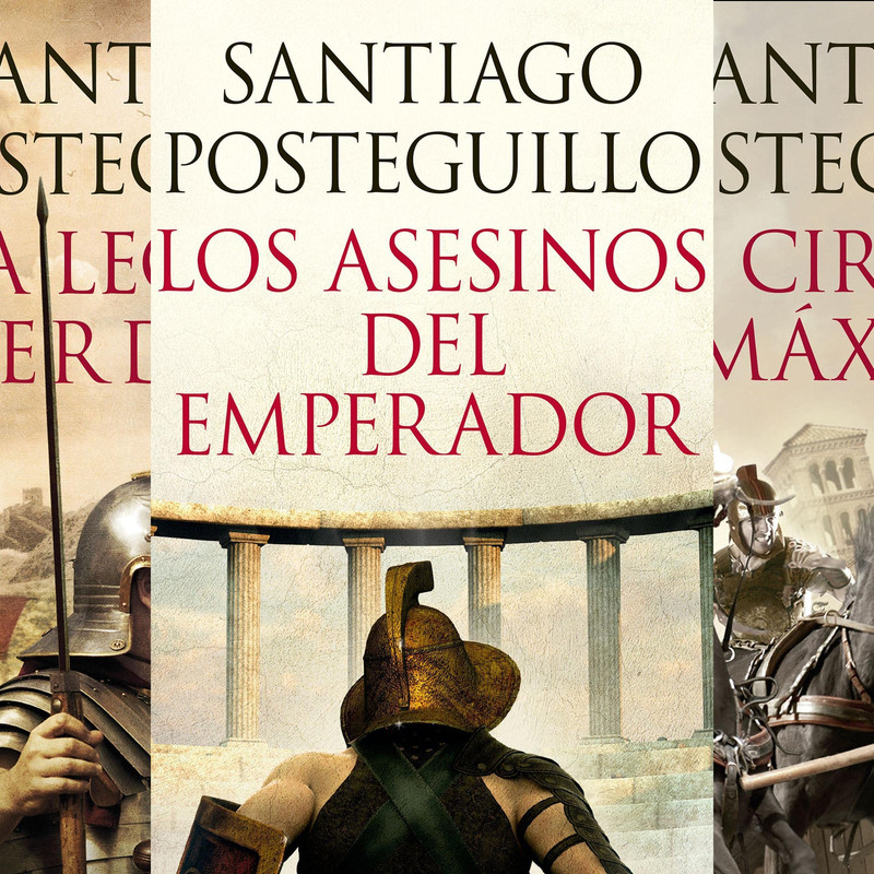 Santiago Posteguillo Trilog&iacute;a de Trajano