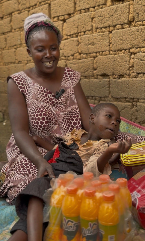 Kisakye supported by Dove Love