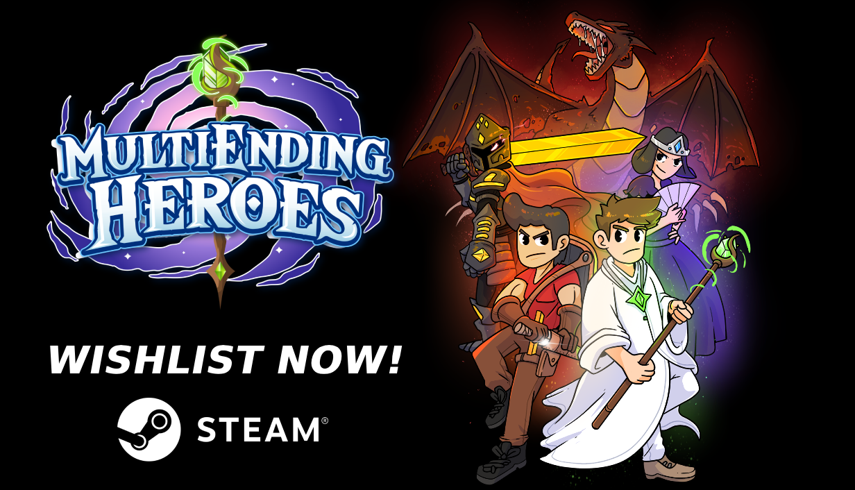 MultiEnding Heroes Demo: Una aventura argentina con más de 50 finales ya tiene fecha de salida