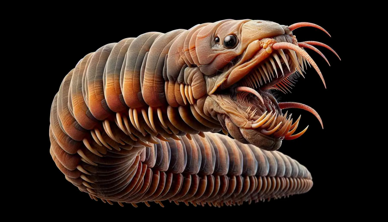 Aparece en Groenlandia milenario fósil de gusano depredador ‘gigante’