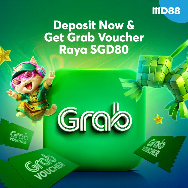 Deposit Now And Get GRAB Duit Raya SGD 80! ##Celebrate Raya with Extra Rewards!