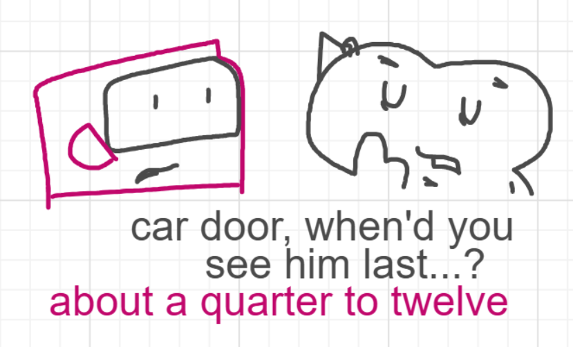 A panel from The Prime Number Few, episode eight of the Board Boards object show by Furretwalk/WalkingFurret.