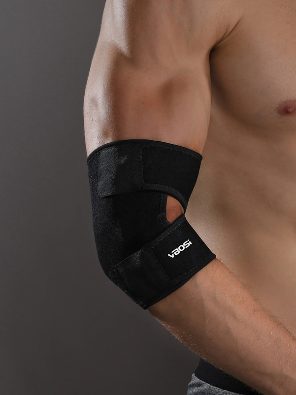 Neoprene Elbow Brace Support Wrap for Arthritis Tendonitis Pain Relief Close-up