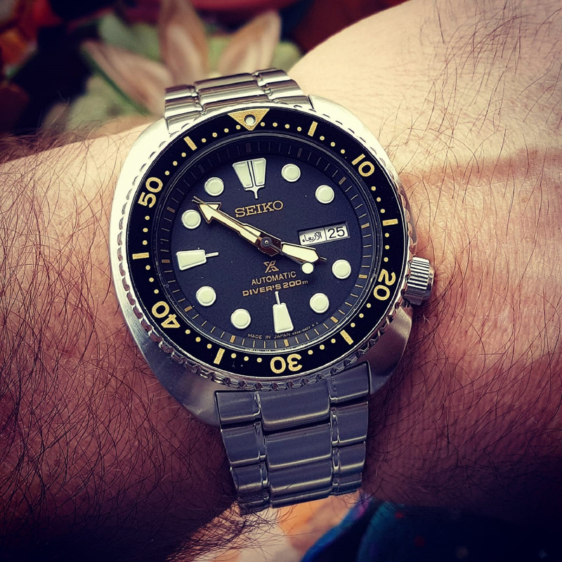 Seiko Prospex SRP775 'Turtle' Cal. 4R36 Auto 200M (1)