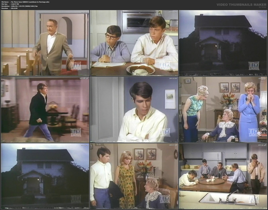 My Three Sons S08E04 Countdown to Marriage.mkv