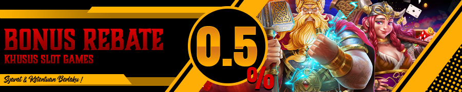 BONUS CASHREBATE SLOT 0.5% OYO88