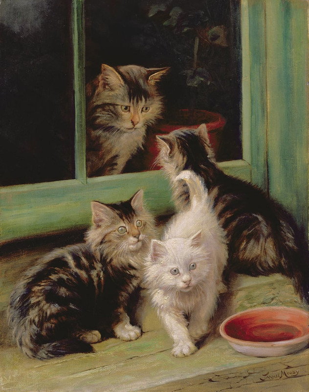 Fannie-Moody-Kittens-Meister-Drucke-209909
