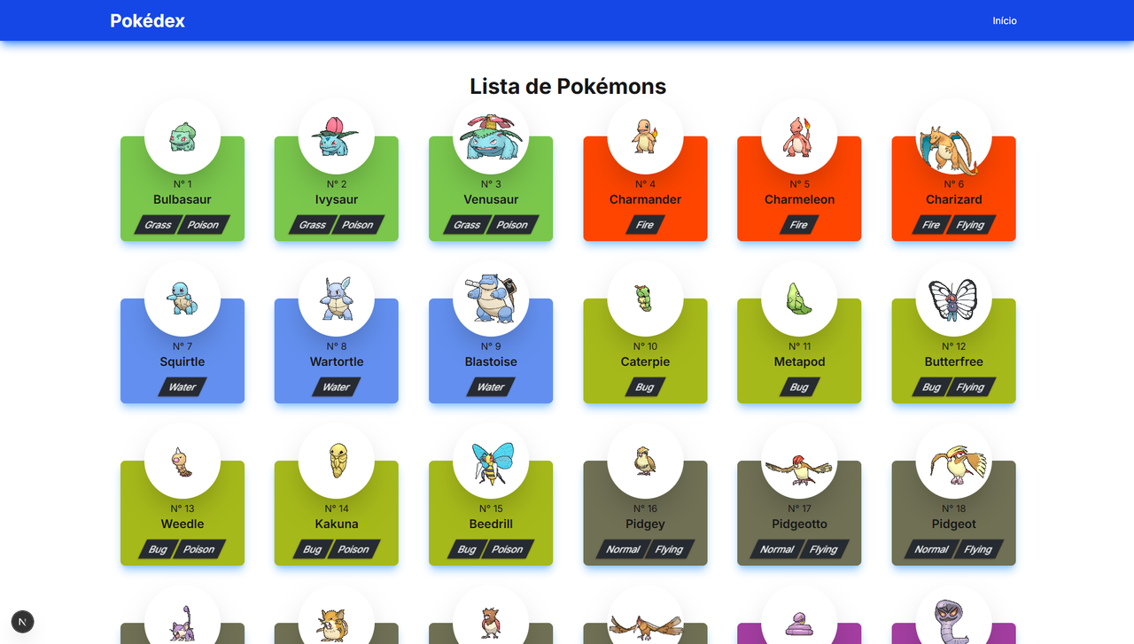 Pokedex 3D Full Stack