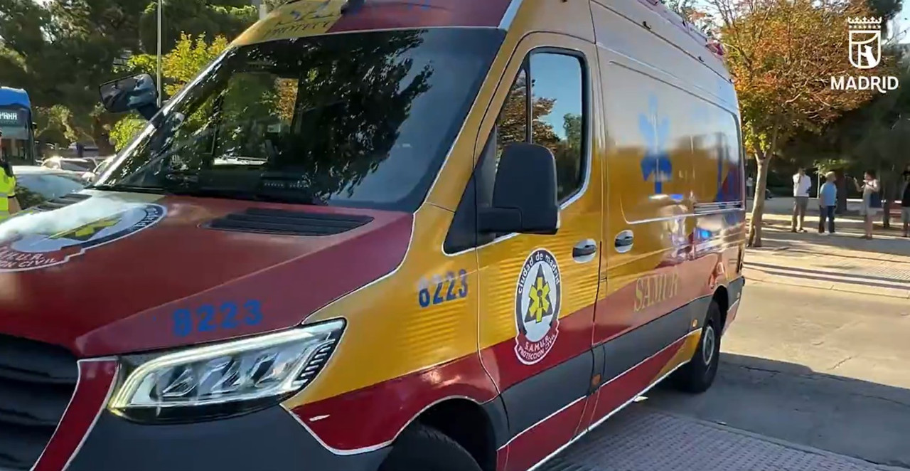 Foto cedida por Emergencias Madrid