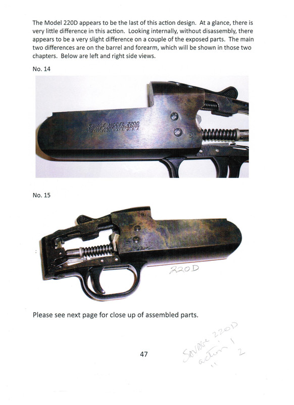 Savage 220D Action 2