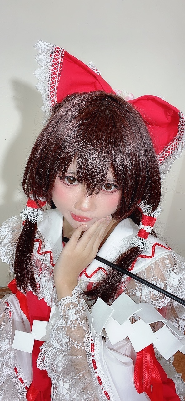 PoppaChan Reimu Hakurei Cosplay (Touhou Project) – 111 Photos 14 Videos 1.13GB插图9