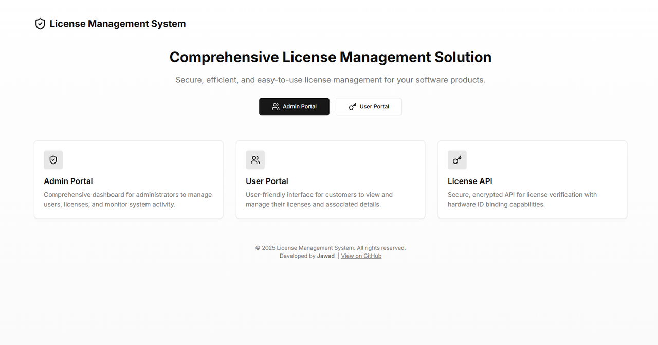 License Management System