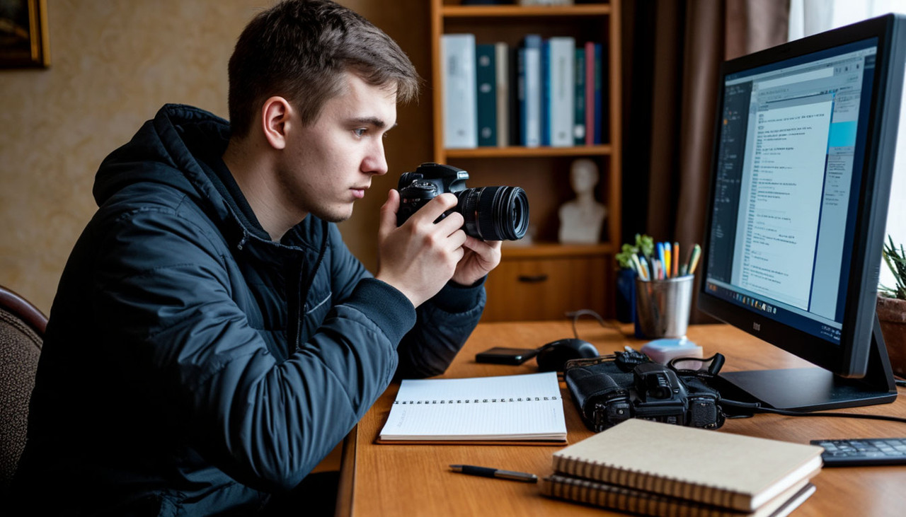 структура сайта для начинающего фотографа
