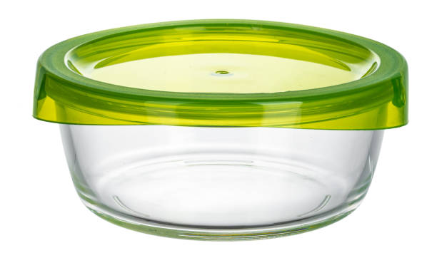 glass bowl with lid