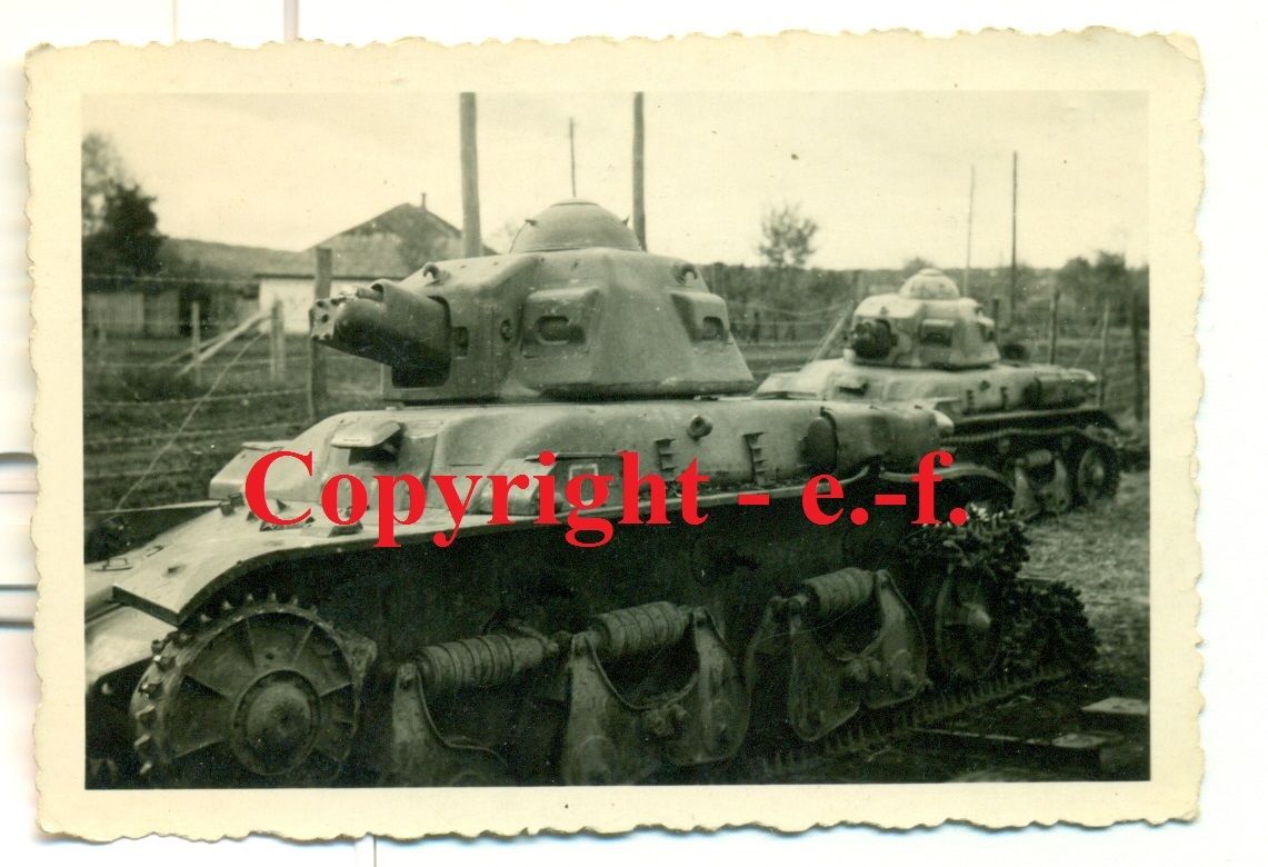 FOTO - PANZER - Französischer Hotchkiss
