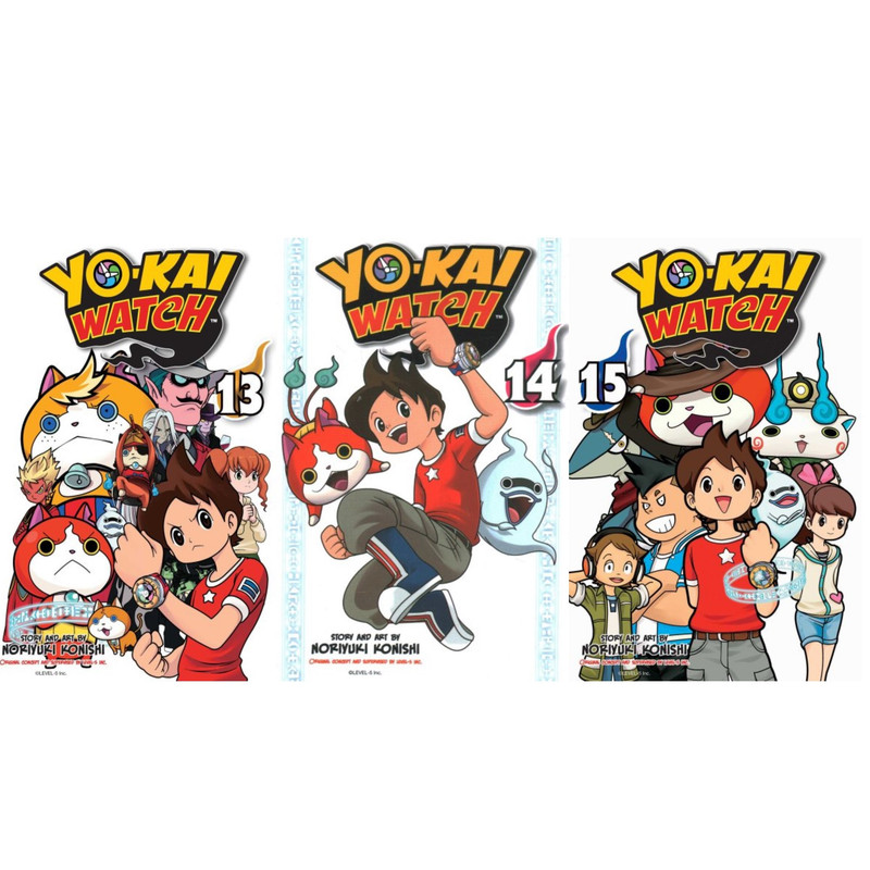 Mangá Yo-Kai Watch - Coleção Completa - lacradas do 3 ao 20