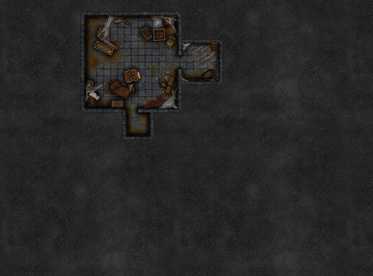 Little Uskwood 27x20 Basement nogrid lights
