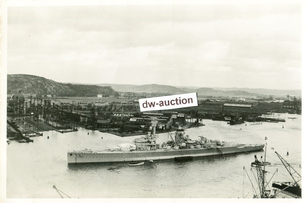 Marine Kriegsschiff in Göteborg