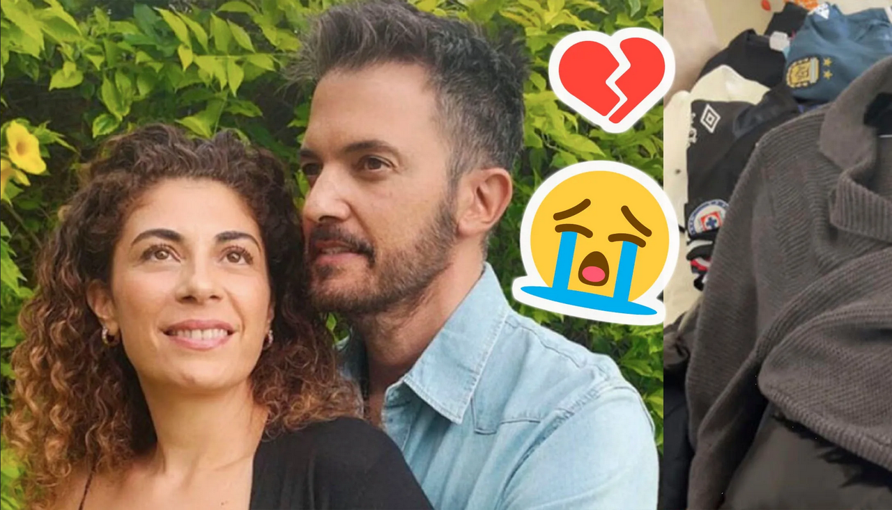 Destrozada, Anna Ferro saca la ropa de Fernando del Solar;