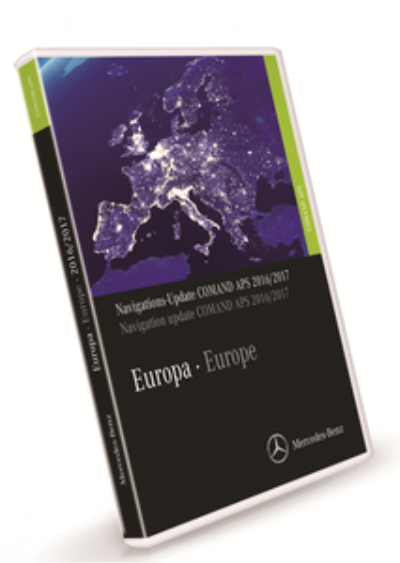 Mercedes Benz Navigations DVD COMMAND APS 2018-2019 Europe NTG1 V19 Multilingual