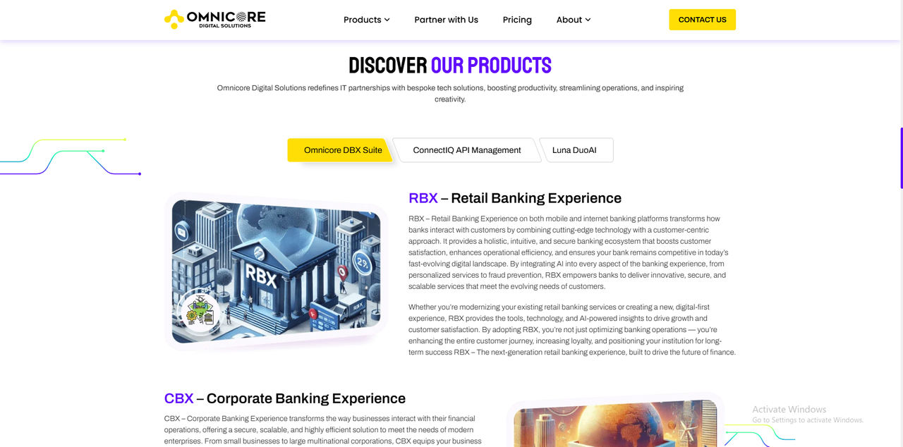Omnicore Digital Website thumbnail 2