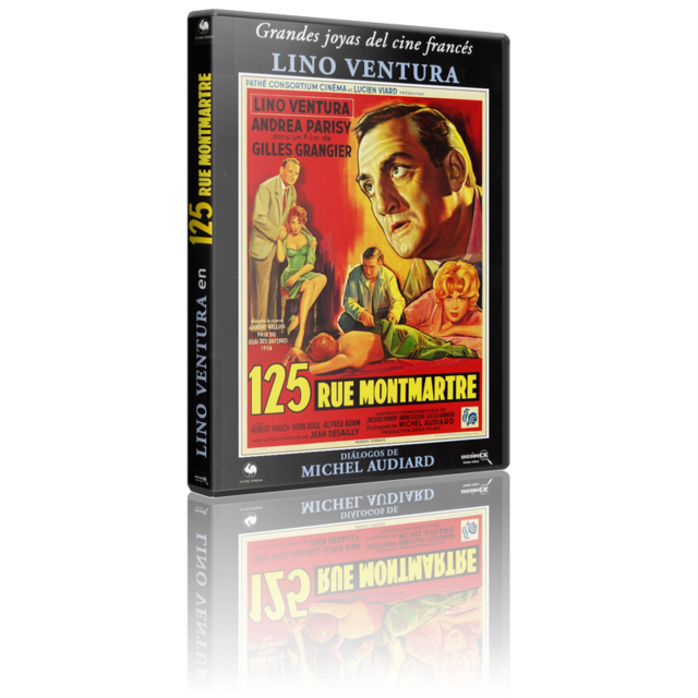 Portada - 125 Rue Montmartre [DVD9 Full][Pal][Cast/Fra][Sub:Cast][Drama][1959]