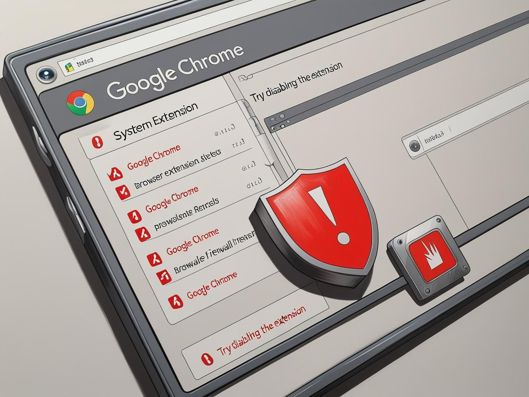 Chrome এক্সটেনশন সমস্যা