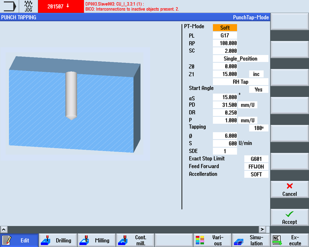 Punch Tap Cycle (OEM / distributor) Punch Tap Cycle (OEM / distributor)